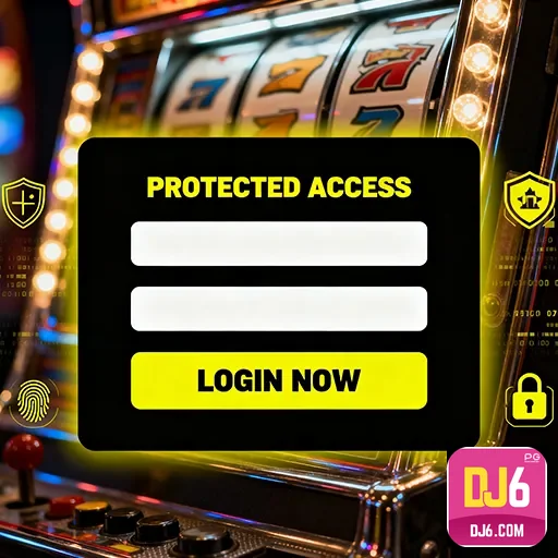 Mobile casino gaming experience with secure access - dj6